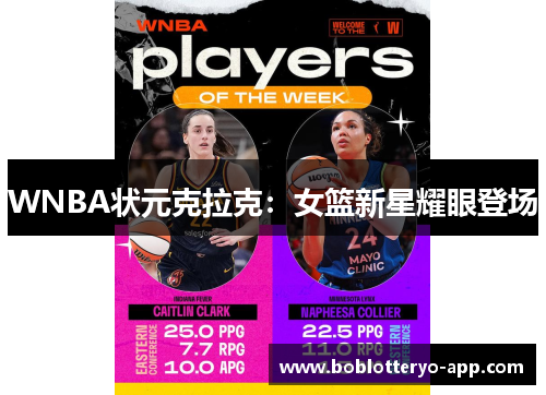 WNBA状元克拉克：女篮新星耀眼登场